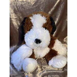 Goffa Brown And White Puppy Dog Plush PA-5022 , SEE PHOTOS , RARE VINTAGE PLUSH